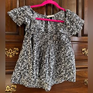 Universal Thread Black and White Floral Top